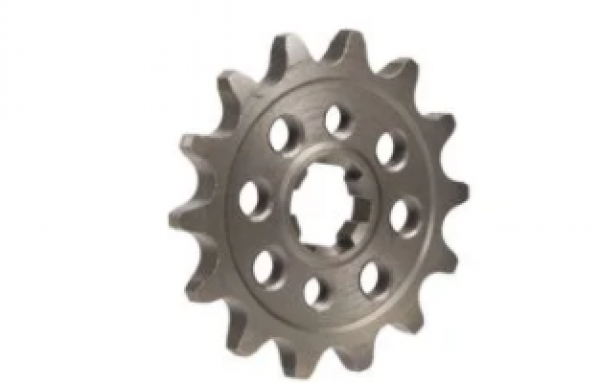 Ritzel 420 leicht vorne für 17mm Antriebswelle